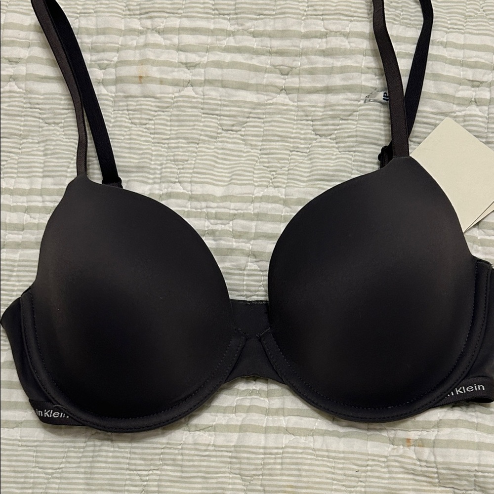 Calvin Klein Charcoal Women's Bra